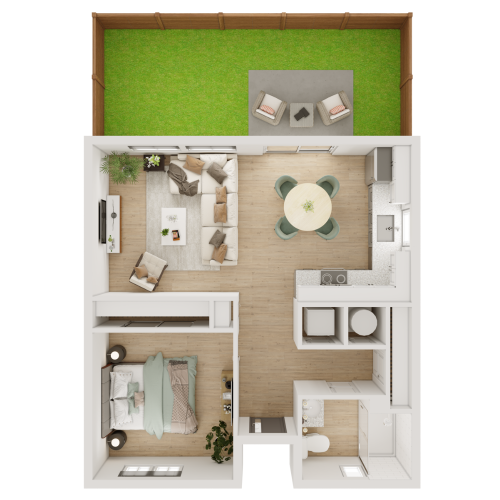 A floor plan
